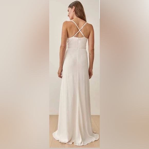 - Reformation Bray dress- Cherry size 10- NWT -$388 - Picture 5 of 11